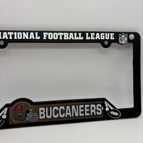 NFL Tampa Bay Buccaneers National Football League Decorative License Plate Frame - Picture 3 of 10